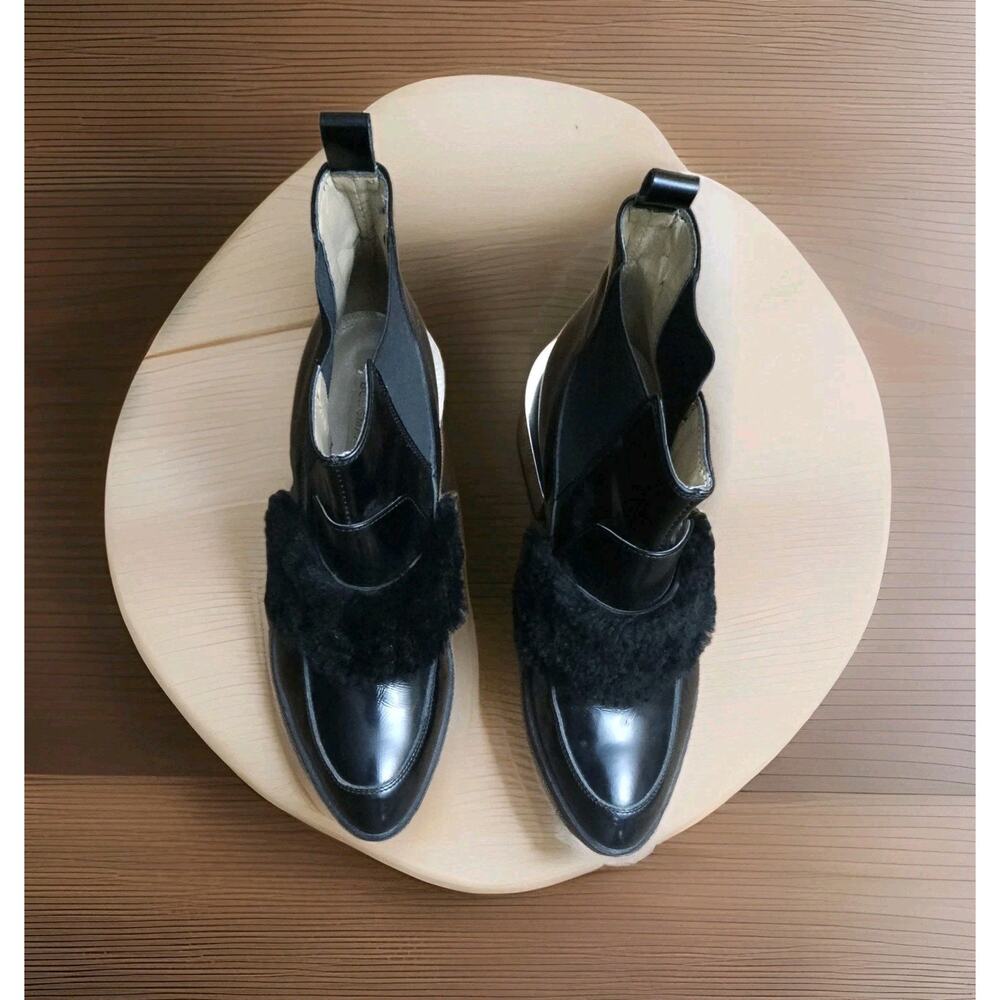 BCBGMAXAZRIA Wynter Black Booties Size 39